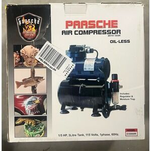Paasche D3000R Oiless Compressor Package